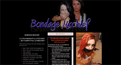 Desktop Screenshot of bondagemischief.com